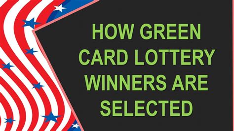 Visa Lottery 2021: How to see results of who won green.